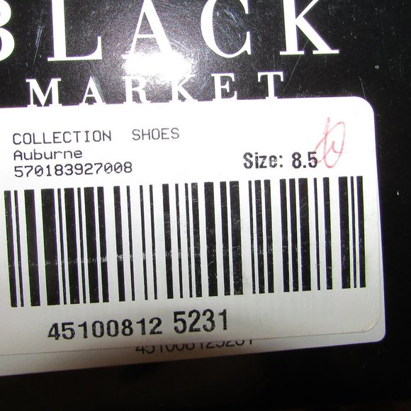 WHBM Suede Colorblock Heels - Picture 5 of 12